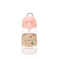 Бутылочка детская питьевая тритановая 0,45мл цвет персик 712-450 Арктика