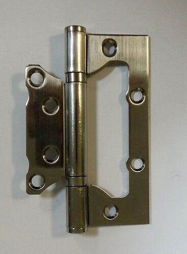 Петля дверная Стандарт 2ВВ-SN 100х63х2 мм б/врезки никель