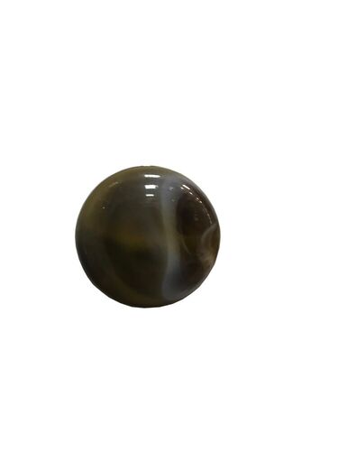 Ручка-кнопка керамика № 801-7 коричневая