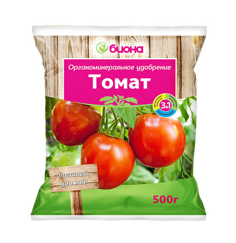 Удобрение ОМУ для томатов 0,5кг Биона