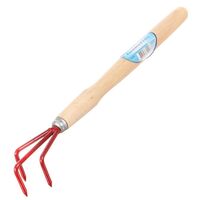 Рыхлитель Р-3-1с 3х-зубый со средней деревяной ручкой Инструм-Агро