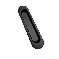 Ручка для раздвижных дверей YMlock-01-BL черный матовый (кратно двум)