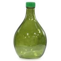 Бутыль ТО-52 Дамижана зеленый с крышкой 5,0л