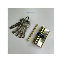 Цилиндровый мех. ZN M80 Z G (30*50) золото ключ/ключ VETTORE