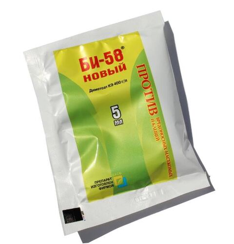 БИ-58  5,0мл пакет /для защиты от насекомых вредителей, клещей,пчел/