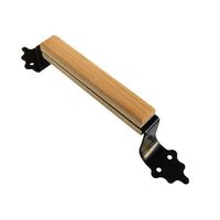 Ручка-скоба РС-140 плоская деревянная гладкая