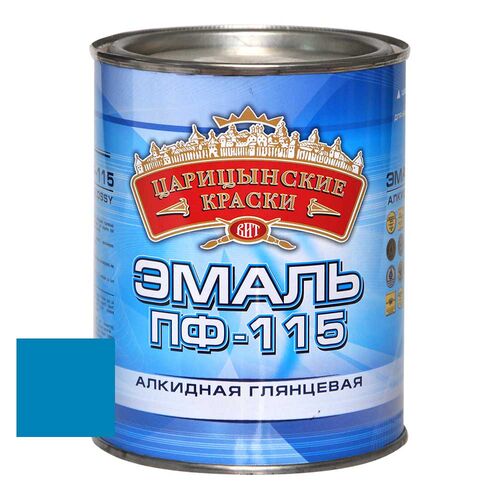 Эмаль ПФ-115 [0,8 кг] (голубая)