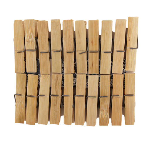 Прищепка для белья бамбуковые набор 20шт Garnet