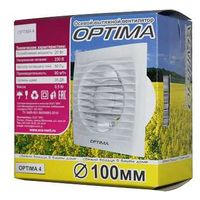 Вентилятор вытяжной осевой Optima 100 4