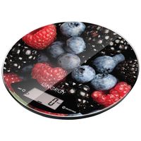 Весы кухонные электронные до 5кг круглые ягоды Energy EN-403