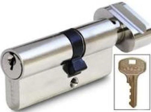 Цилиндровый механизм SC-70-C-NI хром английский ключ/вертушка Apecs