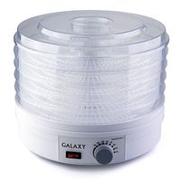 Сушилка электрическая для овощей 350Вт, 5 прозрачных съемных поддонов GL2631 Galaxy