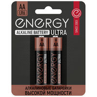 Батарейка Energy Ultra алкалиновая пальчиковая AA/LR6 /2шт/